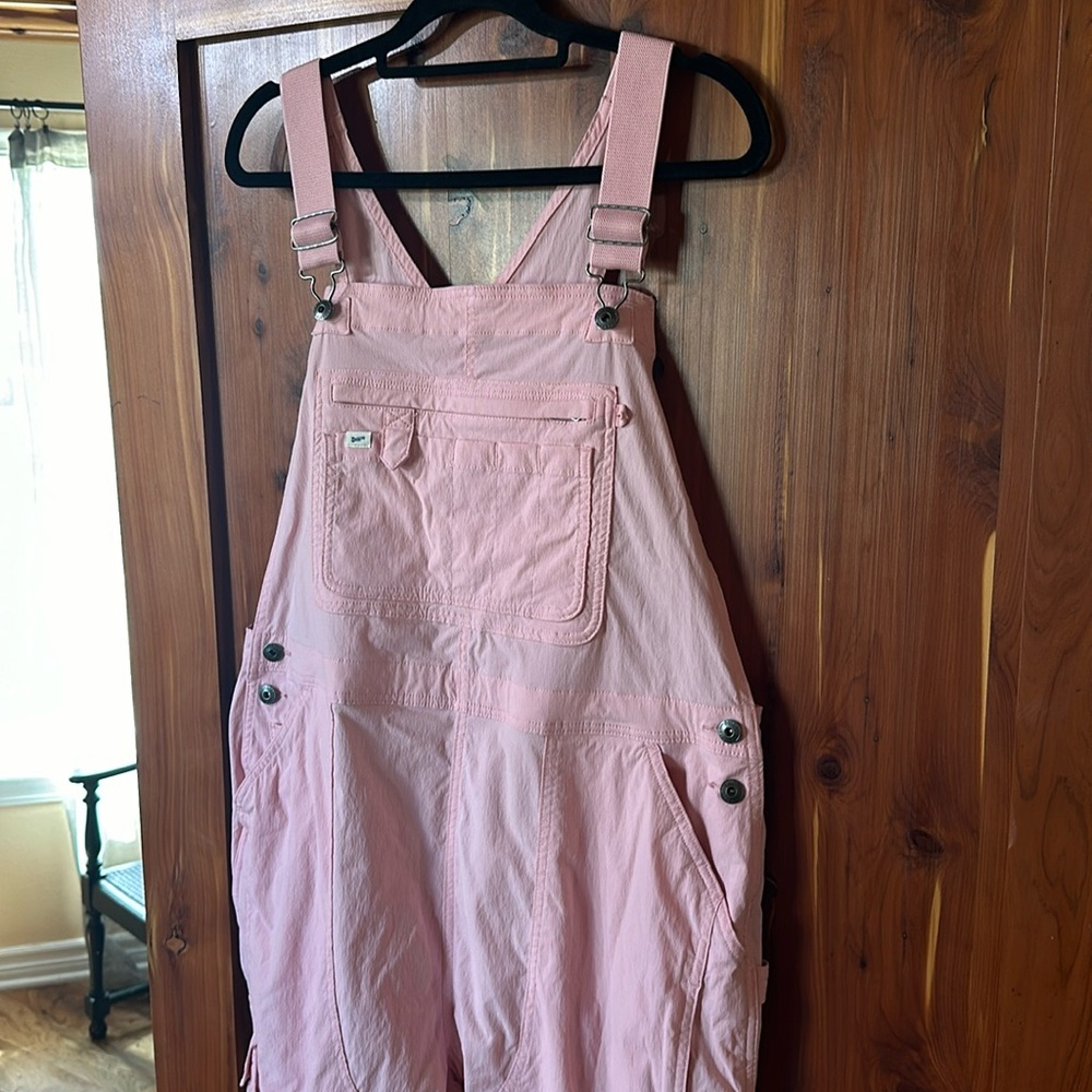 Duluth Heirloom Gardening Overalls in Candy Pink